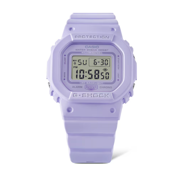 G-Shock Casio G-Shock For Women Purple Digital Watch GMDS5600BA-6D