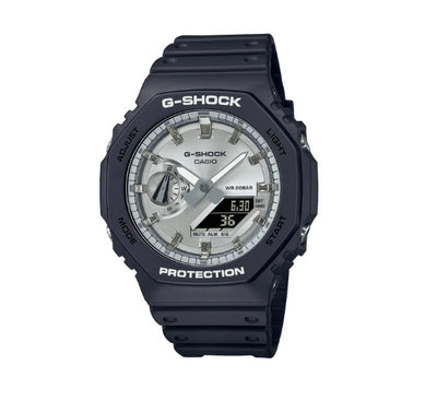 Casio G-Shock Duo Black With Silver Dial