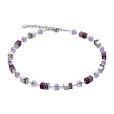 Coeur De Lion Purple Necklace