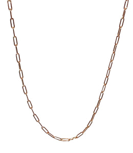 Stainless Steel Rose Gold Plated Chain