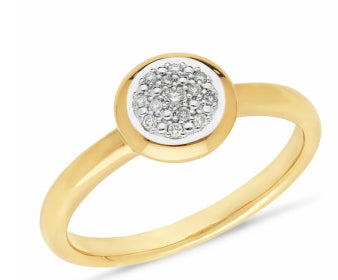 9ct Yellow Gold Custer Celebration Ring