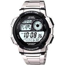 Stainless Casio Digital Watch
