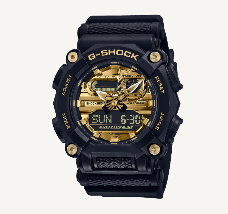 Casio G-Shock Black And Gold