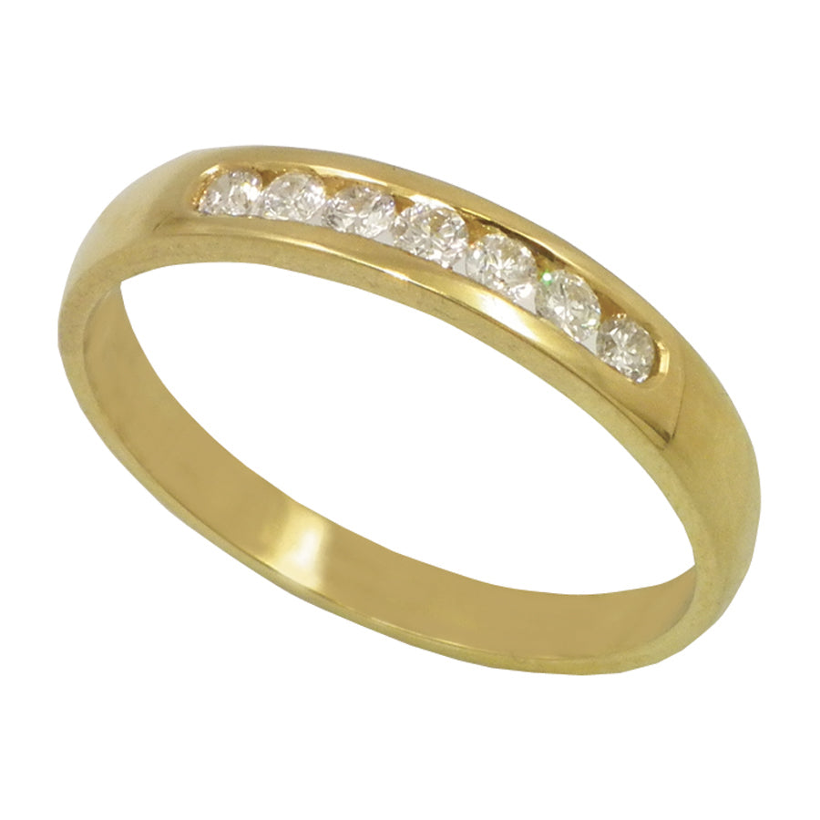 9Ct Yg Diamond Ring