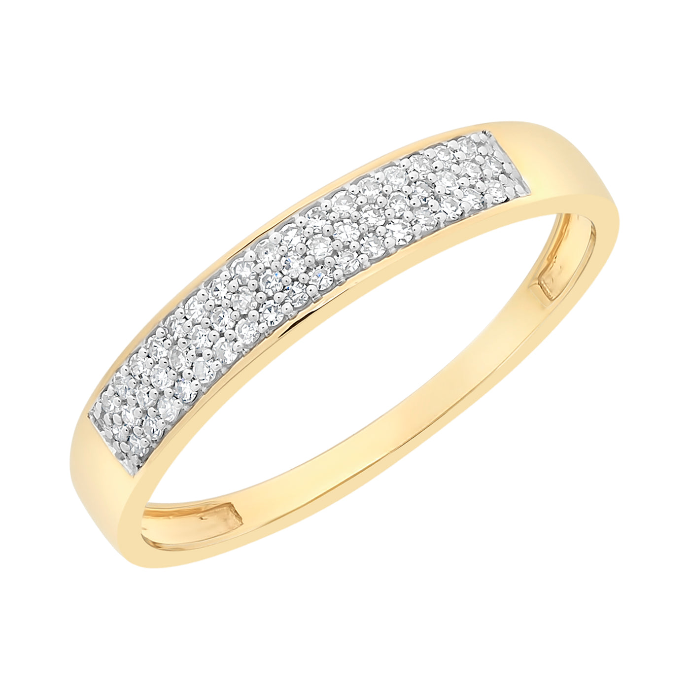 9ct Gold Diamond Ring