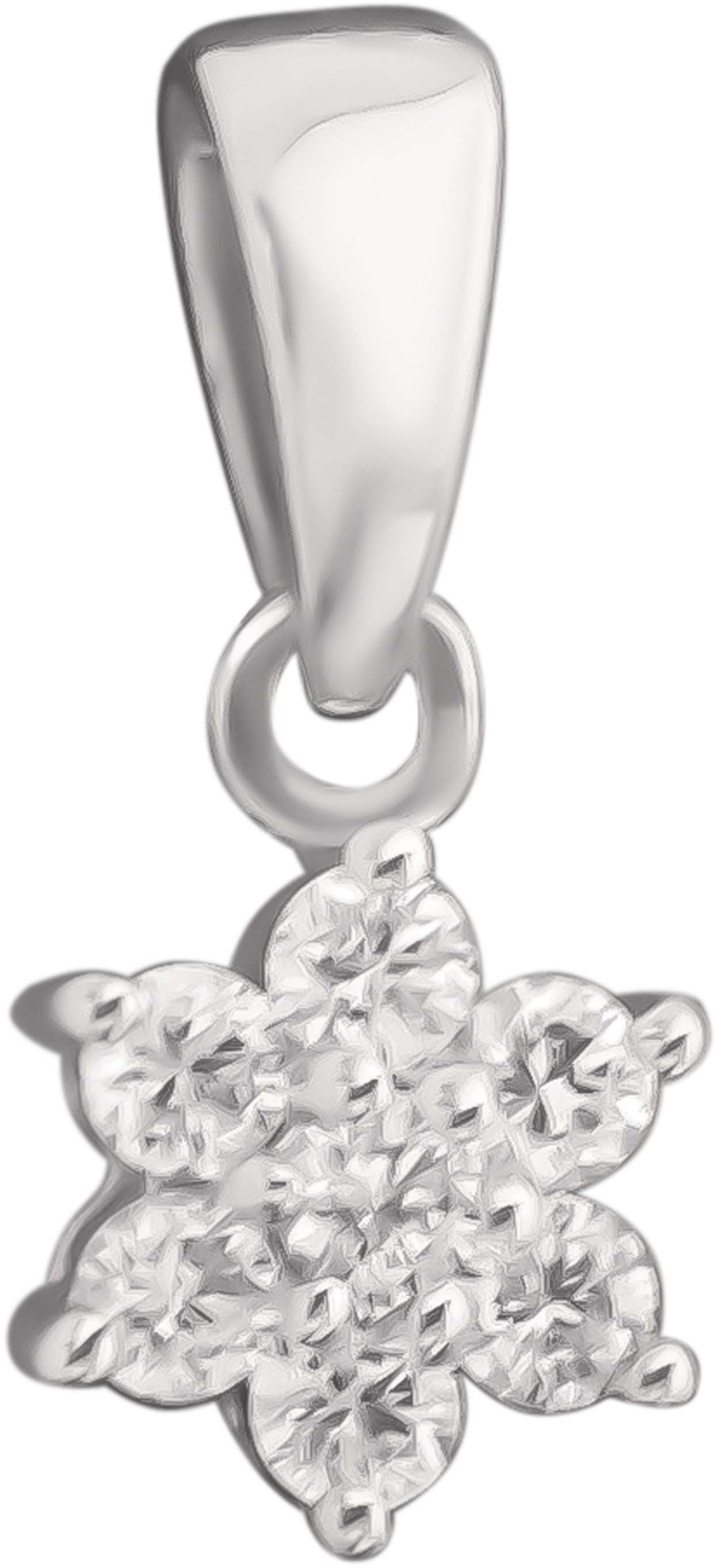 18Ct White Gold Diamond Pendant