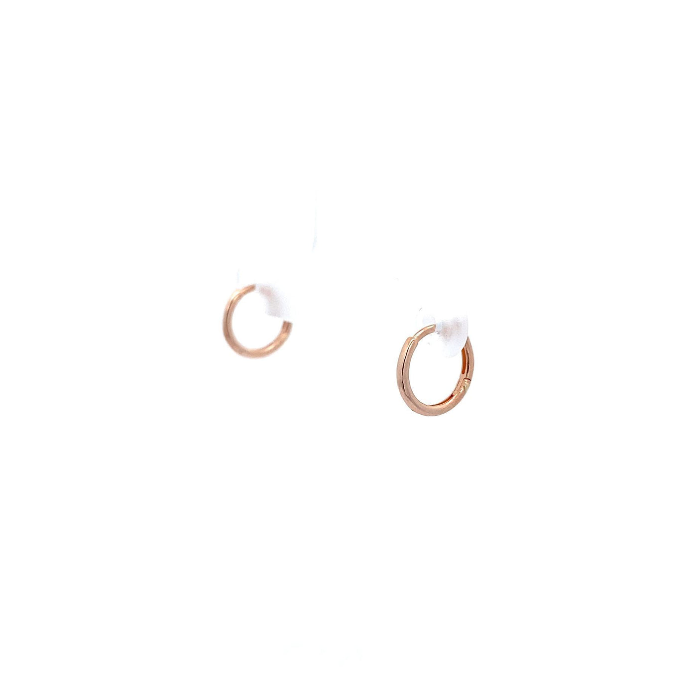 9ct Rose Gold Huggie Earrings