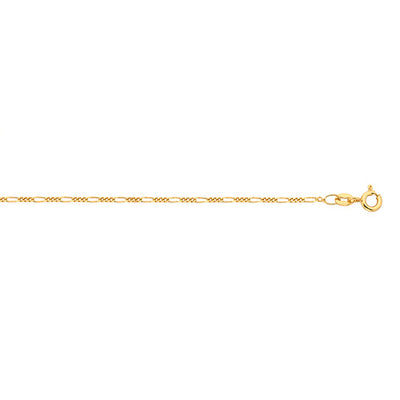 9ct Yellow Gold Figaro Link Chain