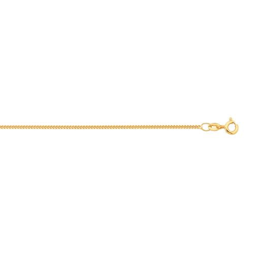 9ct Yellow Gold Curb Chain