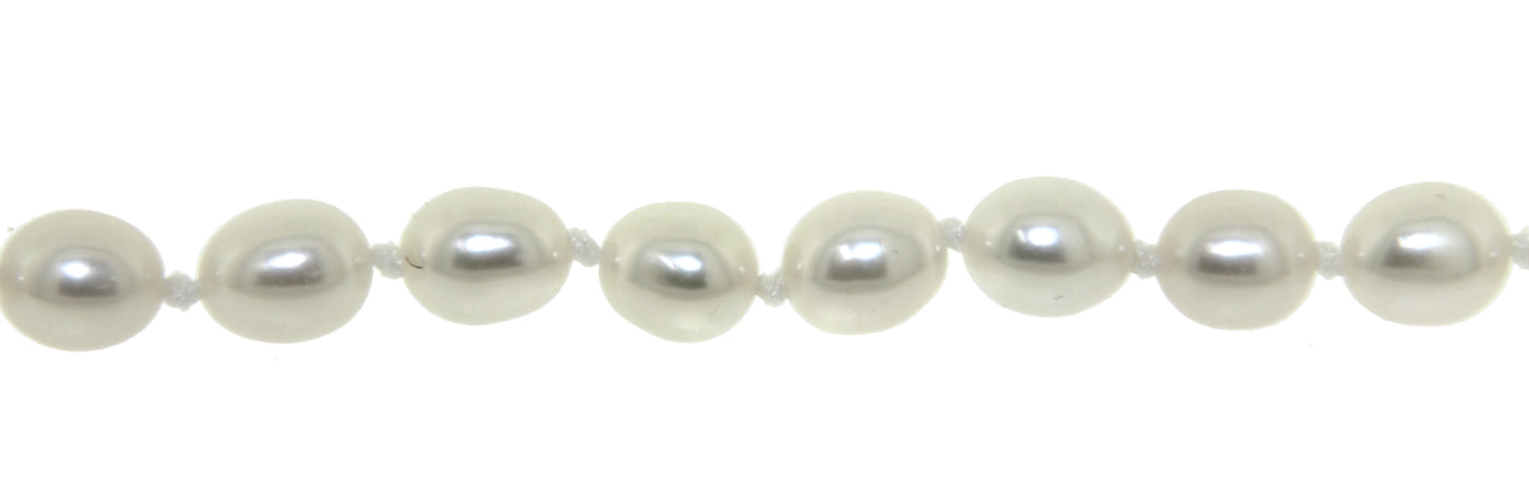 White Fresh Water Pearl Necklace