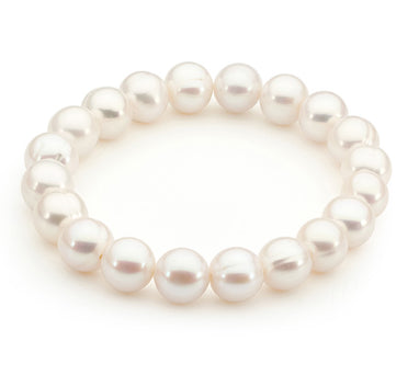 White Freshwater Pearl Bracelet