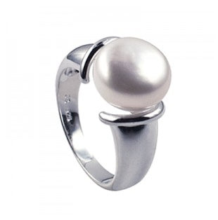 Sterling Silver Pearl Ring