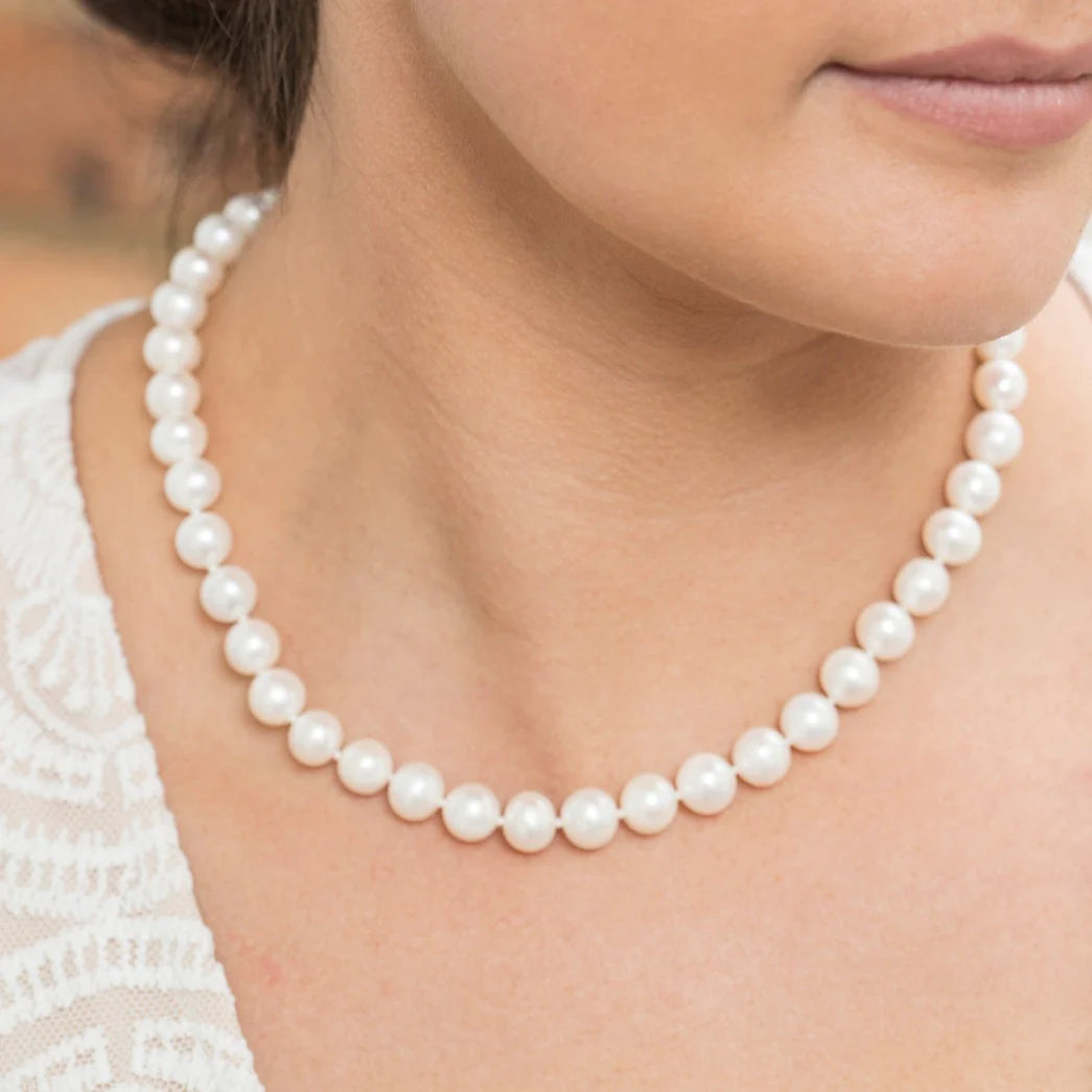 White Freshwater Pearl Necklace