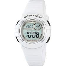 Lorus White Digiatal Watch