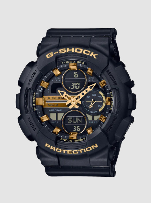 Casio Black and Gold G-Shock for Women Watch