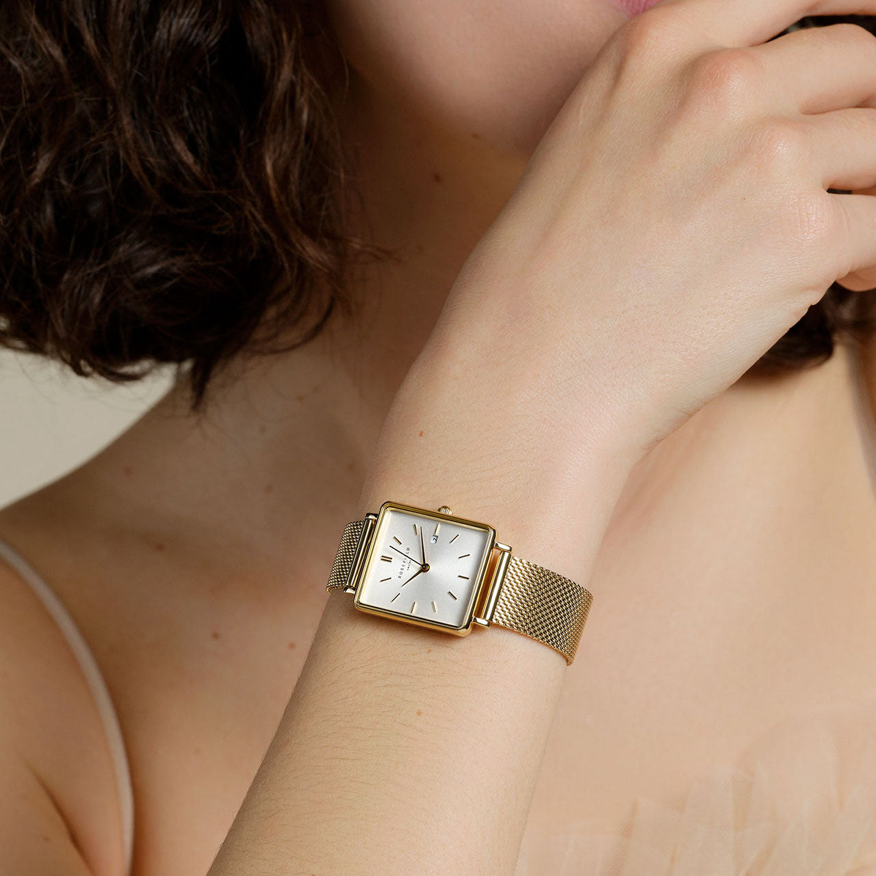 'The Boxy' Rosefield Watch