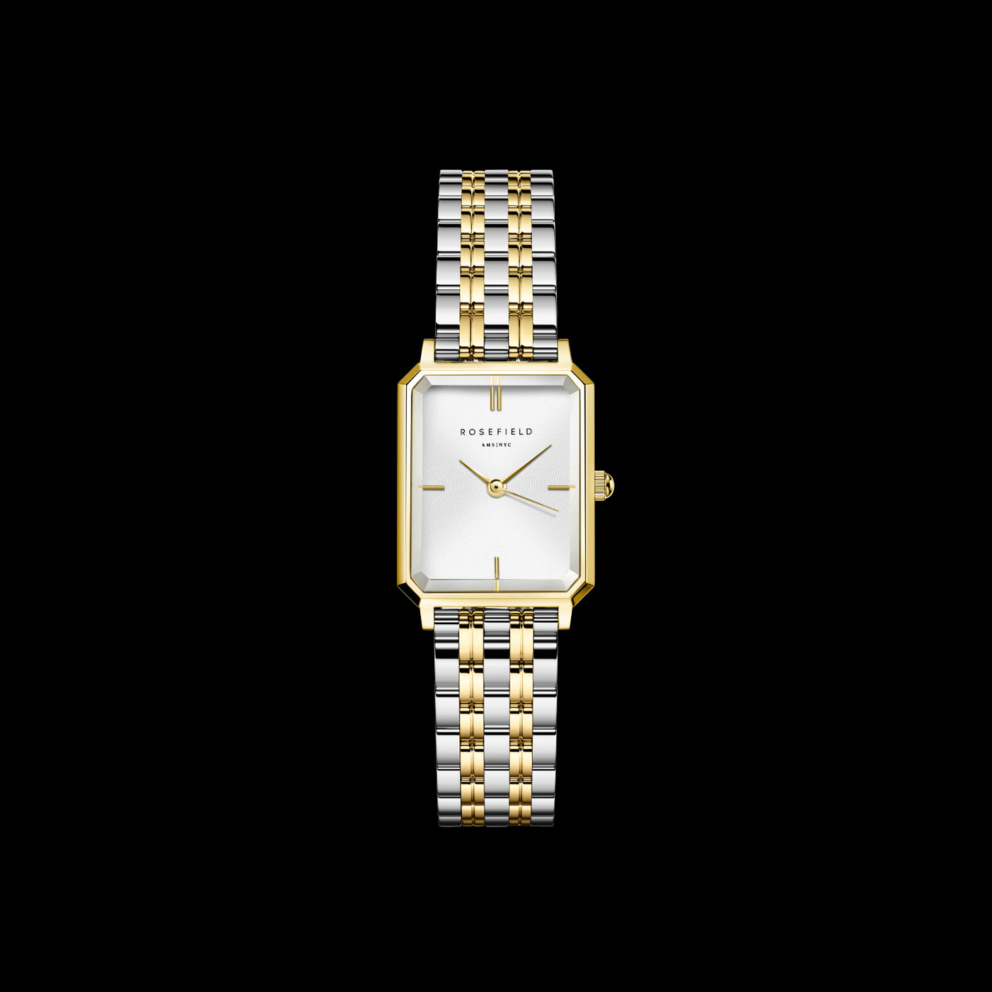 Ladies Two Tone Rosefield Watch