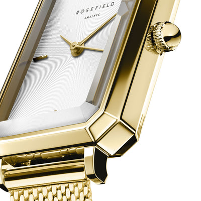 Yellow Gold Ladies Rosefield Watch