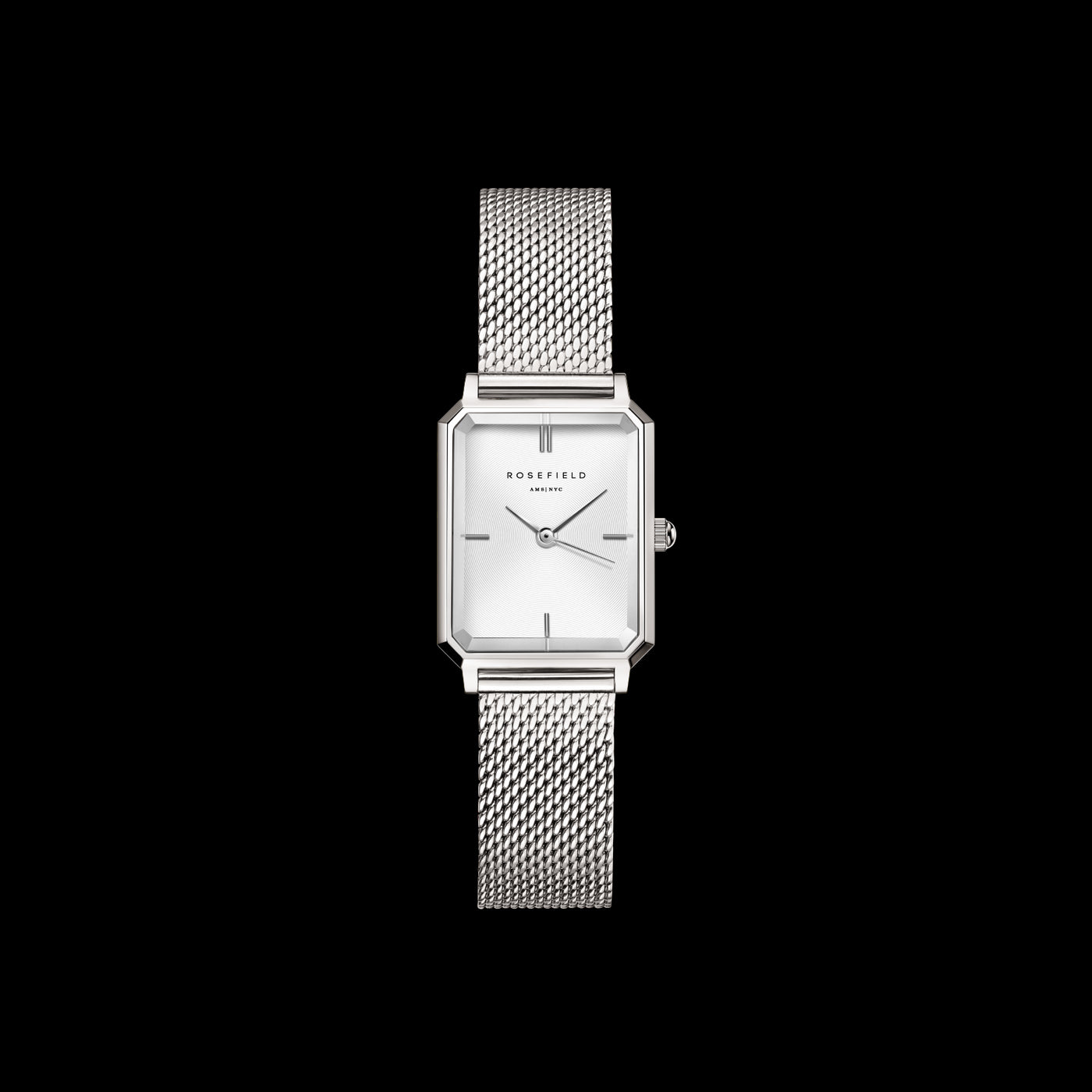 Ladies Silver Rosefield Watch