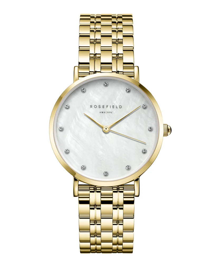 Ladies Yellow Gold Rosefield Watch