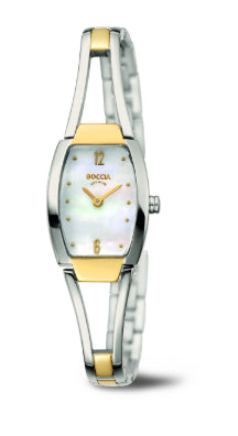 Boccia Titanium With Gold Ladies Watch