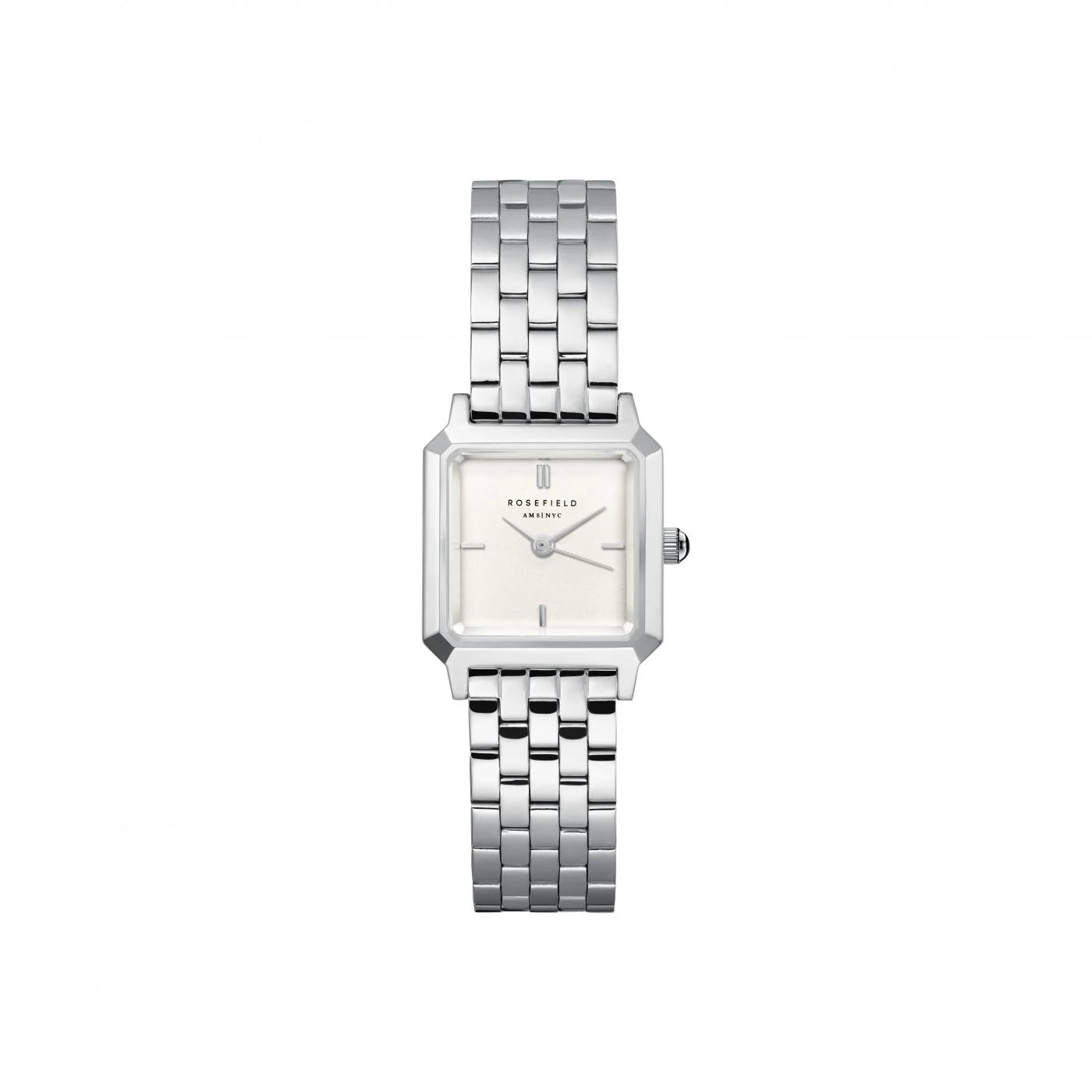 Ladies Silver Rosefield "The Boxelle" Watch BWSSS-B02