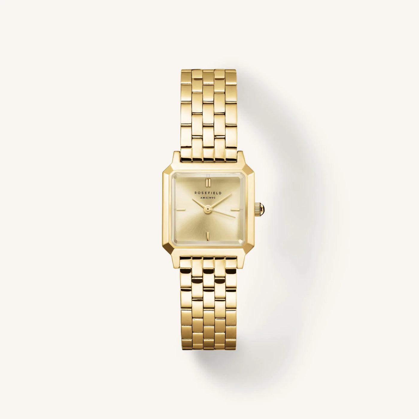 Rosefield Boxelle Champagne Ladies Watch