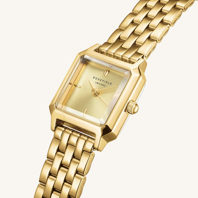 Rosefield Boxelle Champagne Ladies Watch