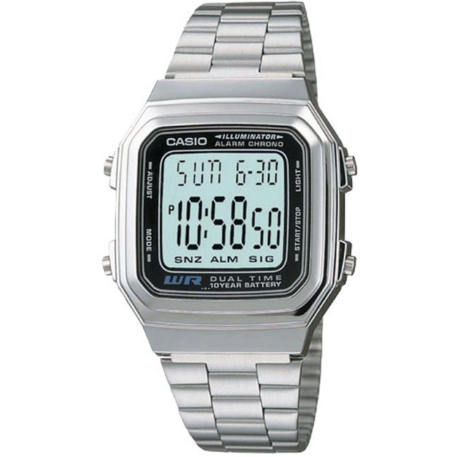 Mens Casio Digital A178WA-1A