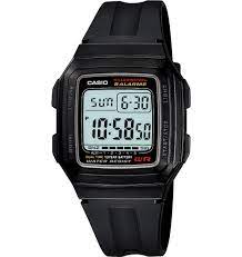 Mens Black Casio Digital Watch F201WA1A