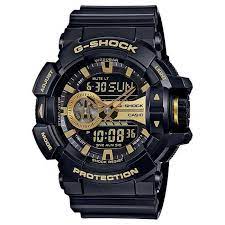 Mens Black G-Shock Watch GA 400 Series