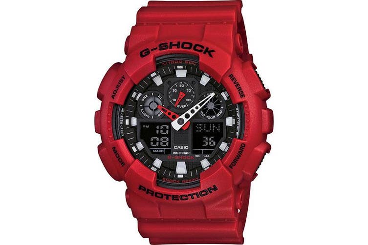 Red Casio G-Shock Watch