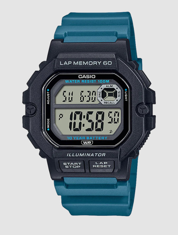 Mens Casio Digital Watch WS1400H-3A