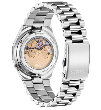 Mens Citizen Automatic Watch With Blue Face NJ0151-88L
