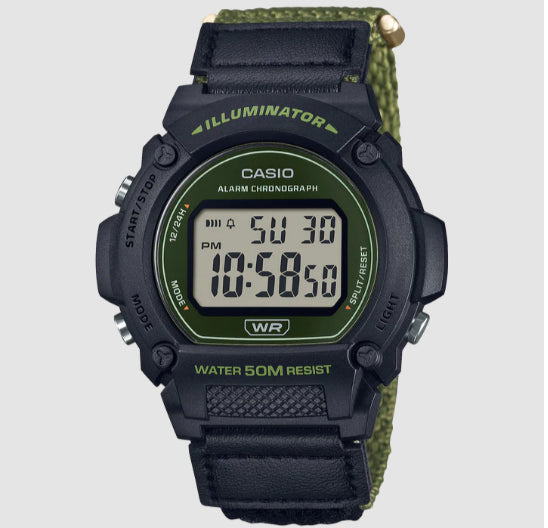 Casio Digital Watch W219HB-3A