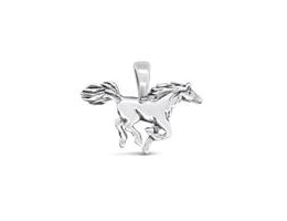 Sterling Silver Horse Pendant