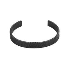 Black Ip Plated Stainless Steel Mens Bracelet