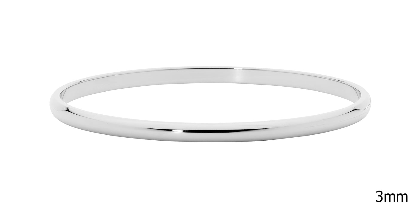 Stainless steel 3mm Bangle