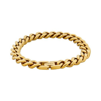 Classic Cuban Link Bracelet Ion Plated Gold