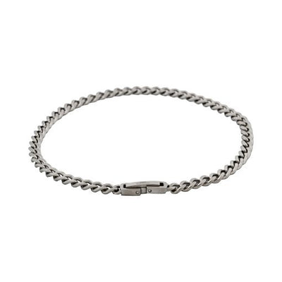 Classic Cuban Link Bracelet Stainless Steel (215 x 4mm)
