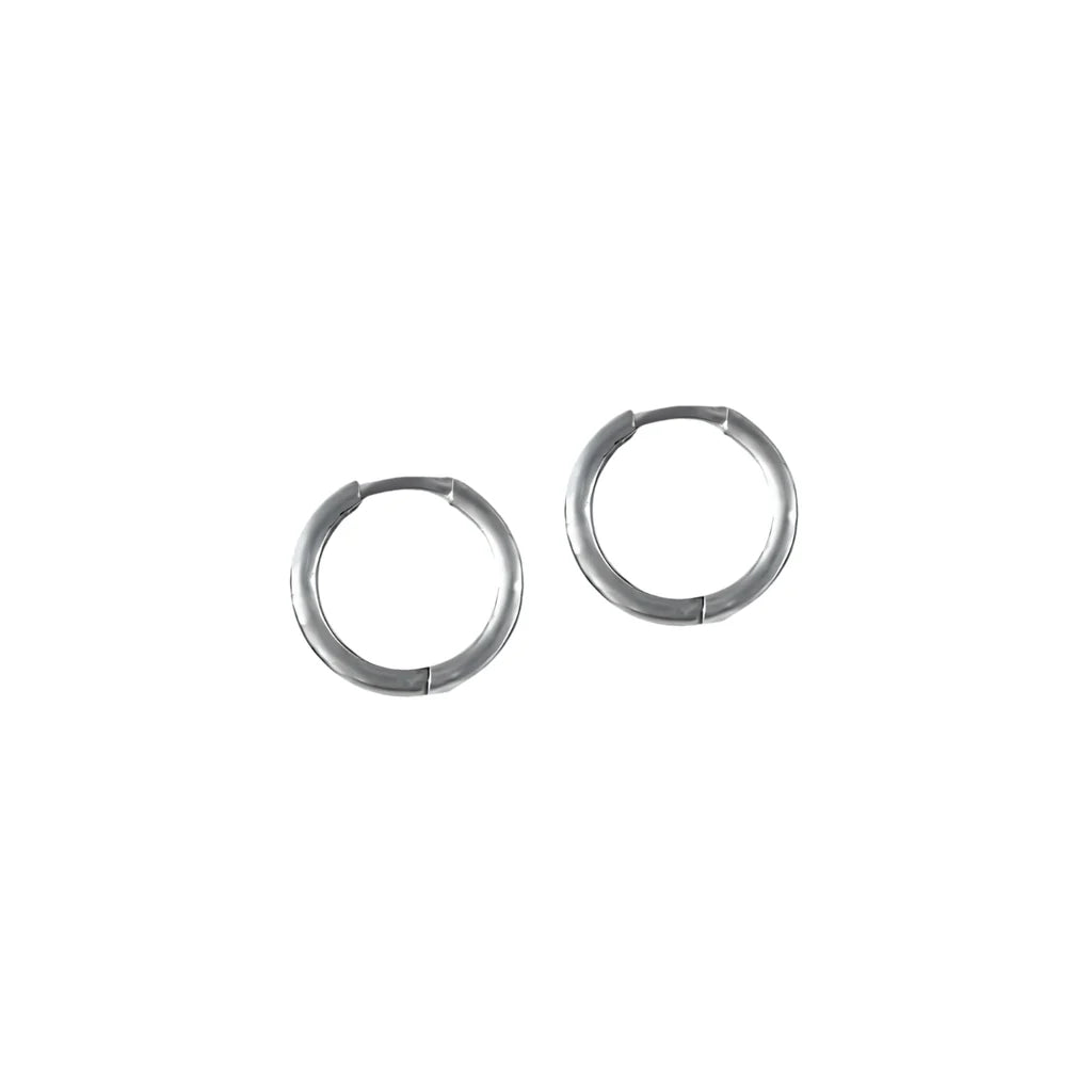 FV Hoops Silver 16mm Thin Huggies