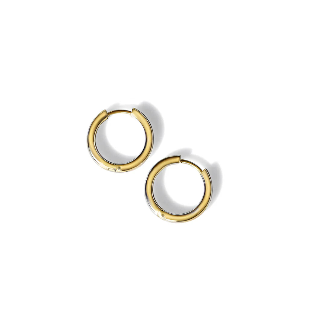 FV Yellow Gold 16mm Huggie Hoops