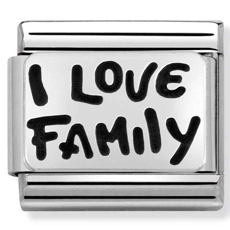 Nomination Composable 330102/34 I Love Family