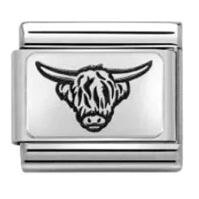 Nomination Composable 330111/35 Highland Cow