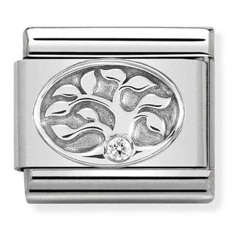 Nomination Composable 330311/10 Sterling Silver Tree Of Life