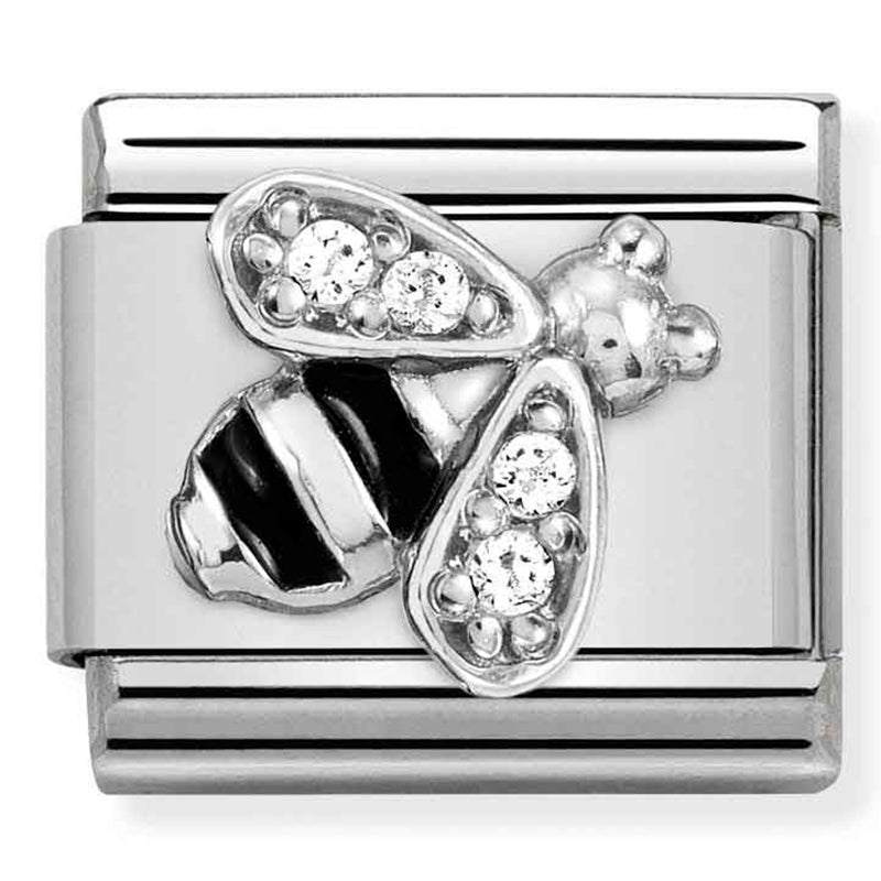 Nomination Composable 330321/02 Bee With Enamel And Cz
