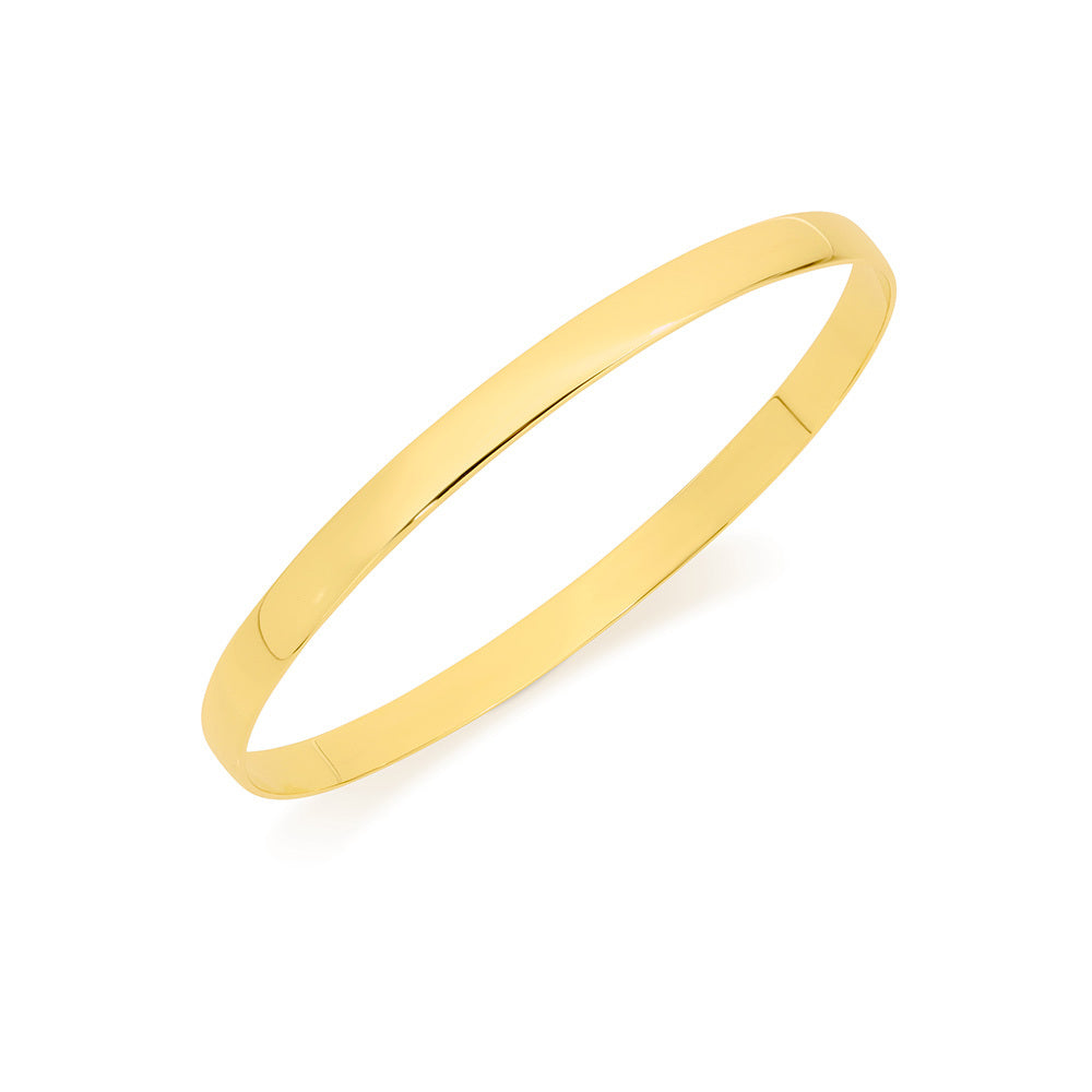 9ct Yellow Gold Bngle 65mm