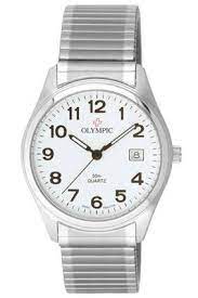 Mens Olympic Watch With Expanding Strap