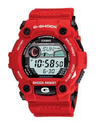 Red Casio G-Shock Digital Watch