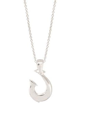 Sterling silver swinging hook pendant (pendant only)